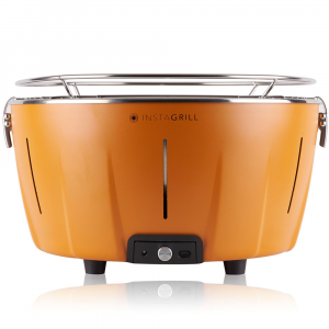 Classe InstaGrill - Barbecue à charbon de table - Châssis couleur orange- Neuf